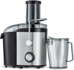 Black+Decker 800W Performance Juice Extractor with 1.7L Capacity, Stainless Steel Filter and Wide Feed Chute JE800-B5