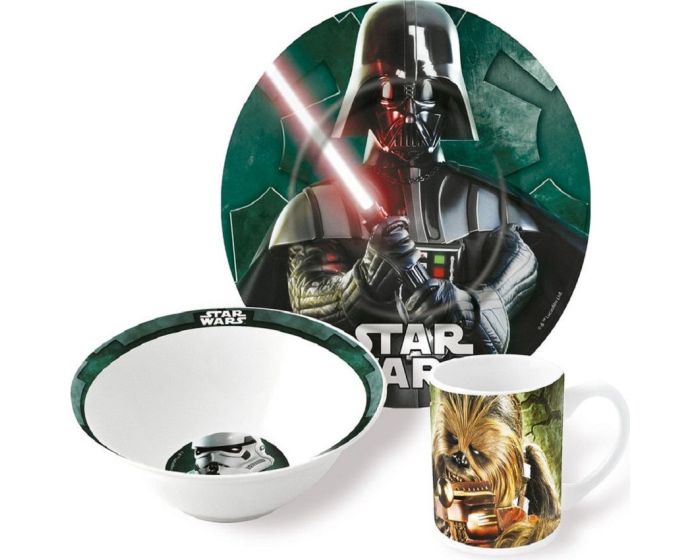 STOR Star Wars Reality Ceramic Snack Set 3 PCS