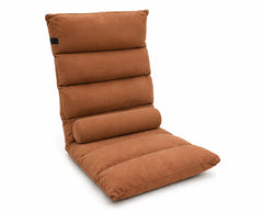Adjustable 5-Position Folding Floor Chair with Removable Lumbar Support Pillow, Washable Zipper Cover, Thick High-Density Cushioning & Reclining Backrest for Reading, Gaming, Working, Meditation & Relaxation