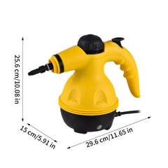 1000W High Pressure Handheld Steam Cleaner with 9 Accessories, High Temperature Multipurpose Steam Cleaning Machine for Kitchen, Bathroom, Glass, Upholstery, Carpet & Car Interior
