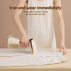 SOKANY SK-12003 1500W Handheld Garment Steamer & Steam Iron with 260ml Water Tank, 3-Speed Adjustable Steam, LED Display, Stainless Steel Panel & Portable Wrinkle Remover