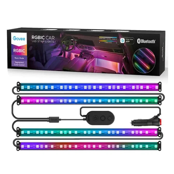 Govee RGBIC Interior Car Lights (Without Remote Control) - H7090