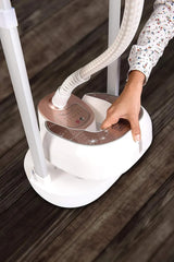 Black+Decker Digital Garment Steamer With Ironing Board, 2000 W, 6 Stage, 2.0 L, White/Rose Gold - Gstd2050-B5