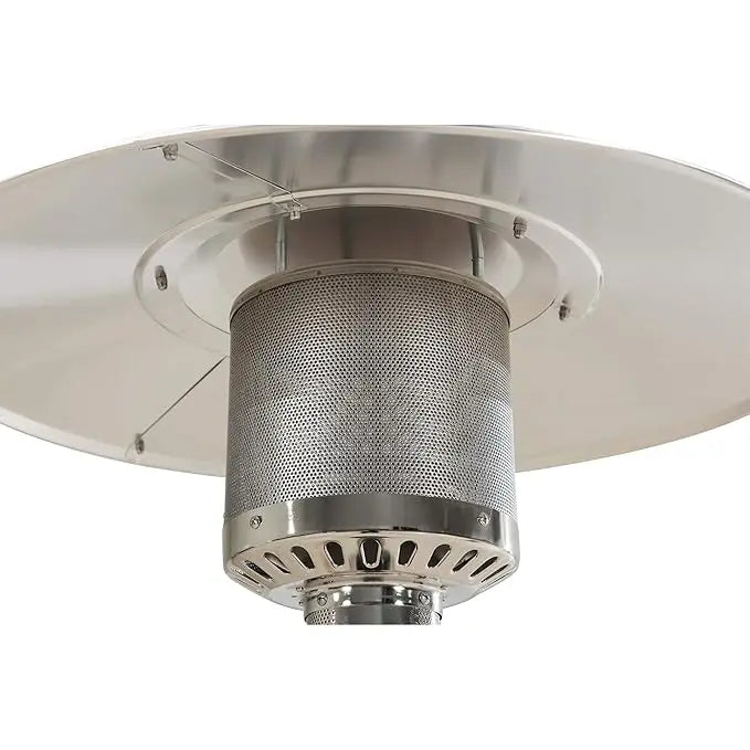 High-Powered Vertical Outdoor Gas Patio Heater - 13000W - Brown
