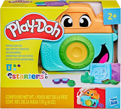 Play-Doh Photo Fun Starter Set, Kids Camera Toy for Pretend Play, Arts & Crafts for Girls & Boys 2+ with 7 Accessories & Playmat