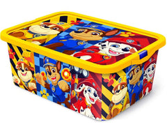 STOR Paw Patrol Boy Click Storage Box 13 LTR