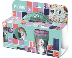 STOR Frozen Party Set 16 PCS Plates Bowl Tumblers Spoons