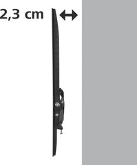Hama FIX TV Wall Bracket, 1 Star, 400x400 - Black | 118104