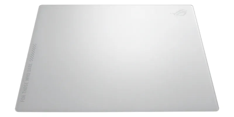 Asus Rog MoonStone Ace L Tempered Glass Gaming Mouse Pad (White)