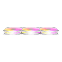 Asus TUF Gaming TR120 Reverse ARGB 3-in-1 Pack PWM 4 Pin Light Up The Cooling Excellence - White