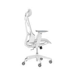 Asus SL400C ROG Destrier Core Ergo Gaming Chair – Futuristic Cyborg Design, Adjustable, Breathable, Durable - White | 90GC01P0-MSG060