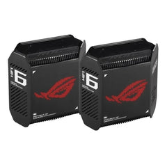 Asus ROG Rapture GT6 WiFi 6 Tri-Band Gaming Mesh System ( Pack of 2) - Black