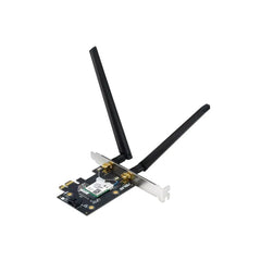 Asus BE6500 Tri Band PCE-BE6500 Wifi 7 Bluetooth 5.4 PCI-E Adapter Supports 4096-QAM And Delivers Upto 1.2x Faster