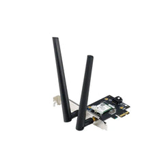 Asus BE6500 Tri Band PCE-BE6500 Wifi 7 Bluetooth 5.4 PCI-E Adapter Supports 4096-QAM And Delivers Upto 1.2x Faster