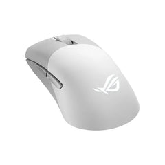 ASUS ROG Keris AimPoint Wireless Gaming Mouse, 2.4GHz & BT, 36000 dpi, AimPoint Optical Sensor, 5 Prog Buttons with Shortcuts, 650 IPS Max Speed, Up to 119H Battery - White | 90MP02V0-BMUA10