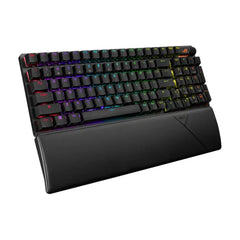 Asus X901 ROG Strix Scope II 96 Wireless Mechanical Gaming KeyBoard NX Snow Switch Refined Linear (Arabic) - Black