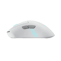 Asus ROG Keris II Origin Tri-Mode Wireless/Bluetooth/Wired Gaming Mouse, AimPoint Pro Optical Sensor, 42,000dpi Max, 8000Hz Polling Rate, White | 90MP04A0-BMUA10