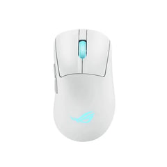 Asus ROG Keris II Origin Tri-Mode Wireless/Bluetooth/Wired Gaming Mouse, AimPoint Pro Optical Sensor, 42,000dpi Max, 8000Hz Polling Rate, White | 90MP04A0-BMUA10