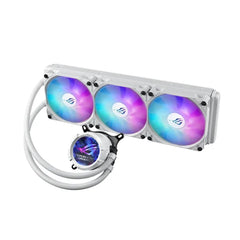 Asus Rog Strix LC III 360 ARGB LCD Gen2 360MM CPU Liquid Cooler - White