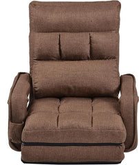 Adjustable Gaming & Relaxing Recliner Chair Lounger with Armrests & Side Pockets