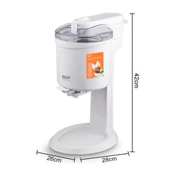 RAF R.0900 1L 15W Automatic Ice Cream Maker & Soft Serve Frozen Dessert Machine with 10-Minute Quick Production & One-Touch Operation