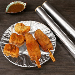 200 Meter Aluminum Foil Roll with 45cm Width for Multi Purpose Usage & Food Storage