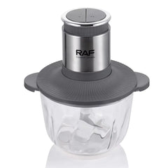 RAF 3L Multifunctional Food Processor 500W 2-Speed Meat Grinder & Sausage Maker with 360° Mixing & Overheat Protection System