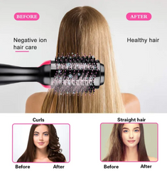 One Step Hot Air Brush Hair Styler, Dryer and Volumizer with Swivel Cord - Open Box / New Product