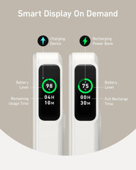 Anker MagGo Wireless Charging Station (3-in-1 Stand) Power Bank (10K,15W) White