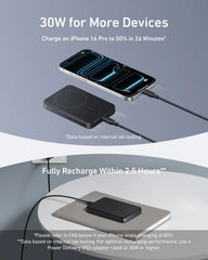 Anker MagGo 10K, Slim - Black