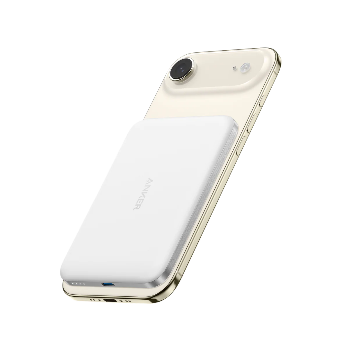 Anker Nano 5K MagGo Slim - White