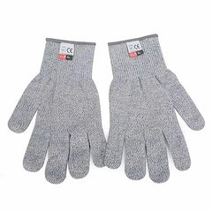 قفازات أمان مقاومة للقطع، مصنوعة من نسيج متقاطع، بتصميم مناسب للاستخدام باليدين اليمنى واليسرى، وقابلة للغسل في الغسالة، مثالية للمطبخ، ونحت الخشب، وتقطيع اللحوم، ولحماية متعددة الاستخدامات.