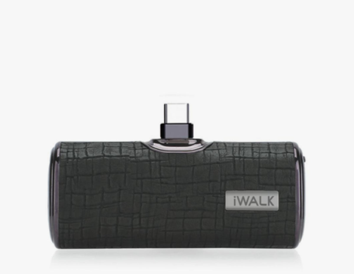 Iwalk Small Portable Charger 4500Mah Power Bank With with Built-in USB-C