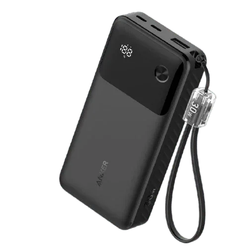 Anker Power Bank (20K, 30W) -Black