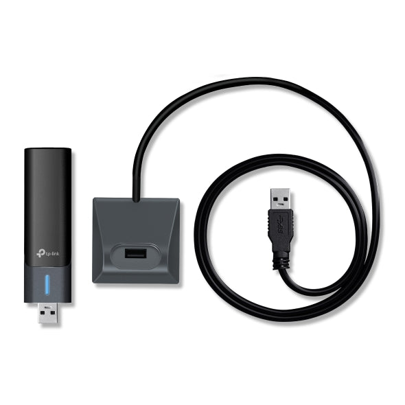 AXE5400 High Gain Tri-Band Wi-Fi 6E USB Adapter