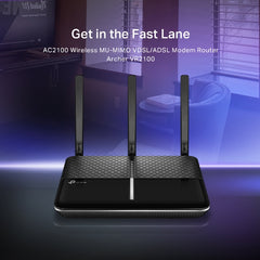 جهاز توجيه مودم لاسلكي AC2100 MU-MIMO VDSL/ADSL