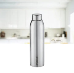Borosil Easy Sip Stainless Steel Water Bottle 750ml Single Wall Leak Proof, Lightweight Bottle for Office School Gym Travel