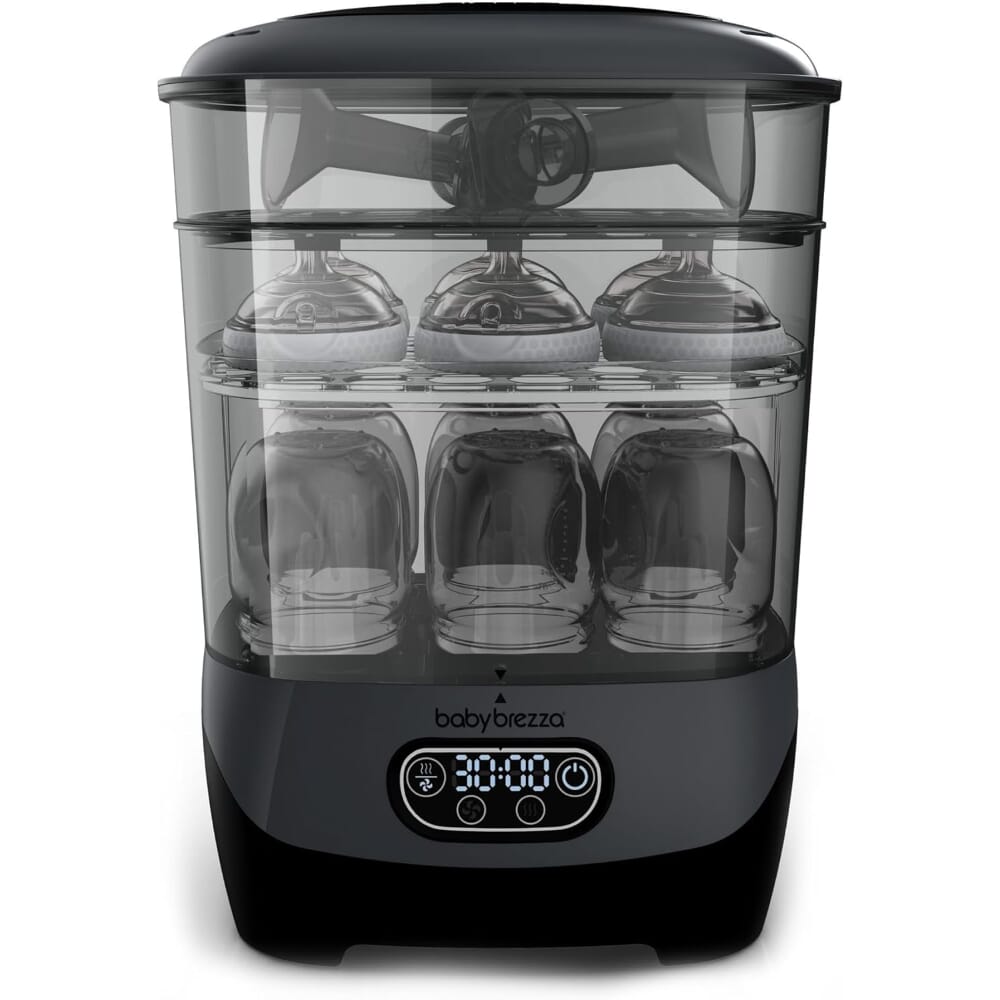 Baby Brezz Black - Sterilzer And Dryer Advanced
