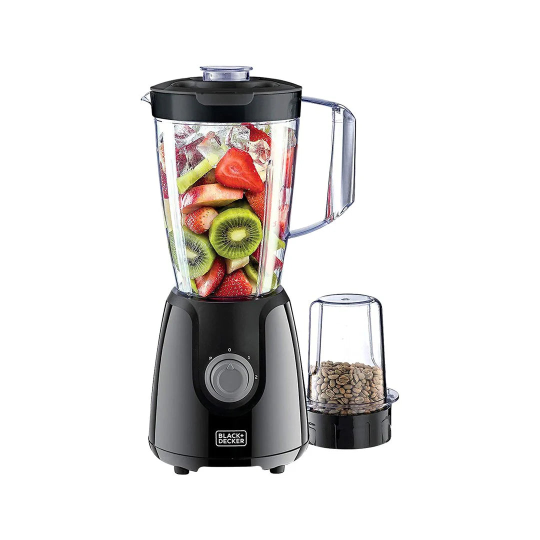 Black+Decker 400W Blender with 1 Mill and Extra Blender Jar