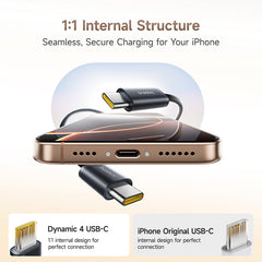 Baseus Dynamic 4 Pro Magnetic Fast Charging Cable USB-C to USB-C 100W 1m