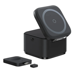 Baseus MagPro 3-in-1 Qi2 Magnetic Wireless Charger 25W - Cosmic Black