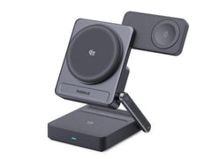 Baseus PicoGo AF21 Portable 3-in-1 Qi2.2 Wireless Charger 35W - Cosmic Black