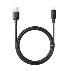 Baseus Silky Fast Charging Cable USB-A to USB-C 1m - Cluster Black