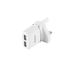 HOCO C12 Smart Dual USB Lightning Cable Charger Set