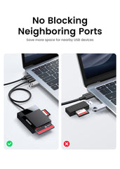 UGREEN USB 3.0 All-in-One Card Reader 50cm black