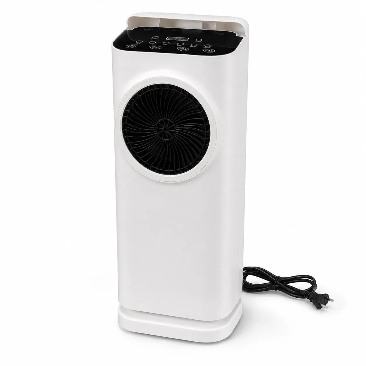 Portable 2-in-1 Air Cooler and Heater Fan with 1.5L Water Tank, Humidification, Swing, Timer, LED Display and Remote Control –  60W-2000W