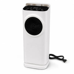 Portable 2-in-1 Air Cooler and Heater Fan with 1.5L Water Tank, Humidification, Swing, Timer, LED Display and Remote Control –  60W-2000W