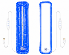 1200LM USB Powered Inflatable LED Camping Tent Light 75CM with Magnetic Mount, Brightness Control, Hanging Hooks & Water Resistant Design
