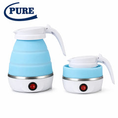PURE Travel Folding Electric Kettle with 600ml Capacity, 600W Power and Portable Foldable Design