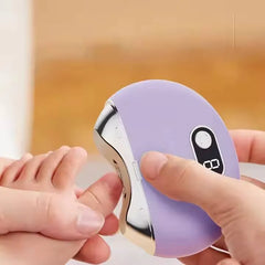 Rechargeable Electric Nail Clipper with 3-Speed Precision Trimming, Nail Debris Storage, LED Light and USB-C Charging -  500 mAh Battery